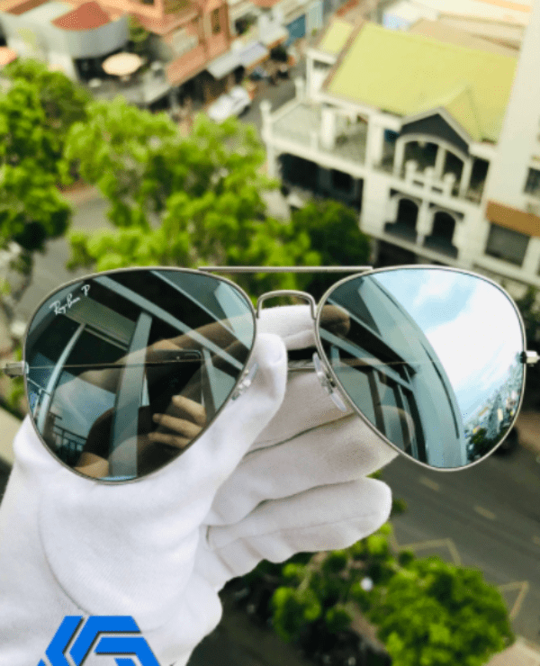 . Mirror Polarized Silver Flash Sunglasses – Thế Giới Hàng Hiệu